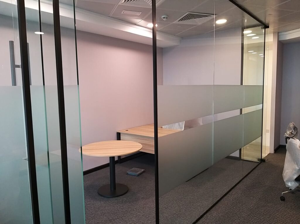 Office partition 3