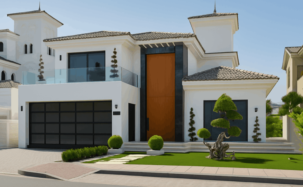 VILLA FRONT