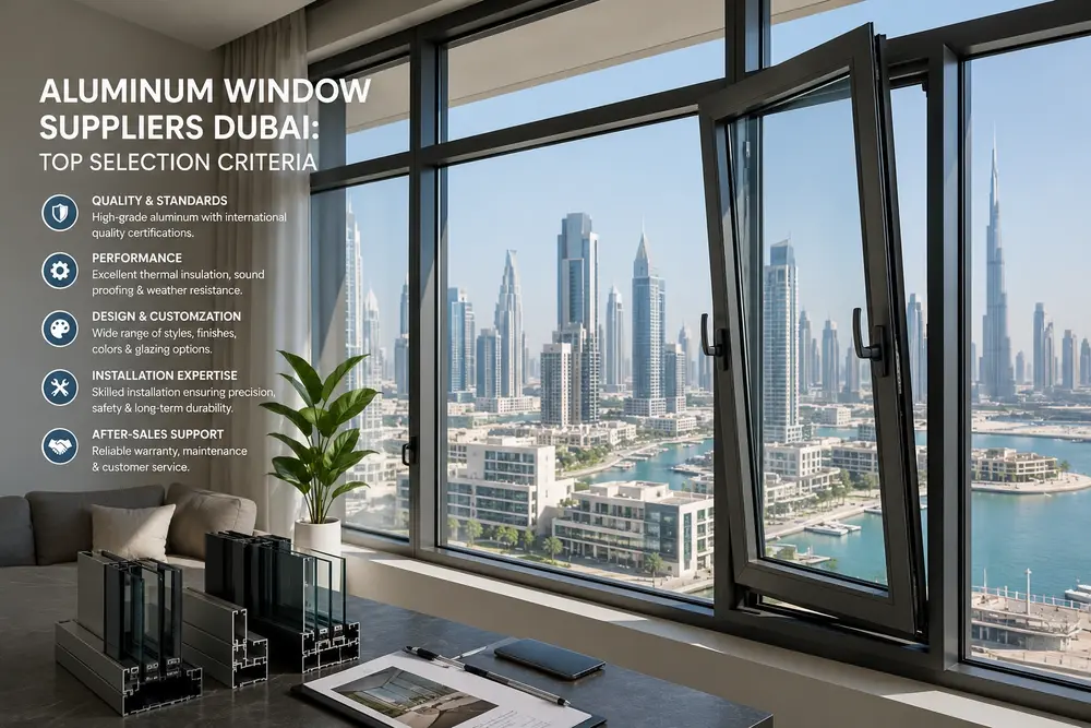 Aluminum Window Suppliers Dubai: Top Selection Criteria